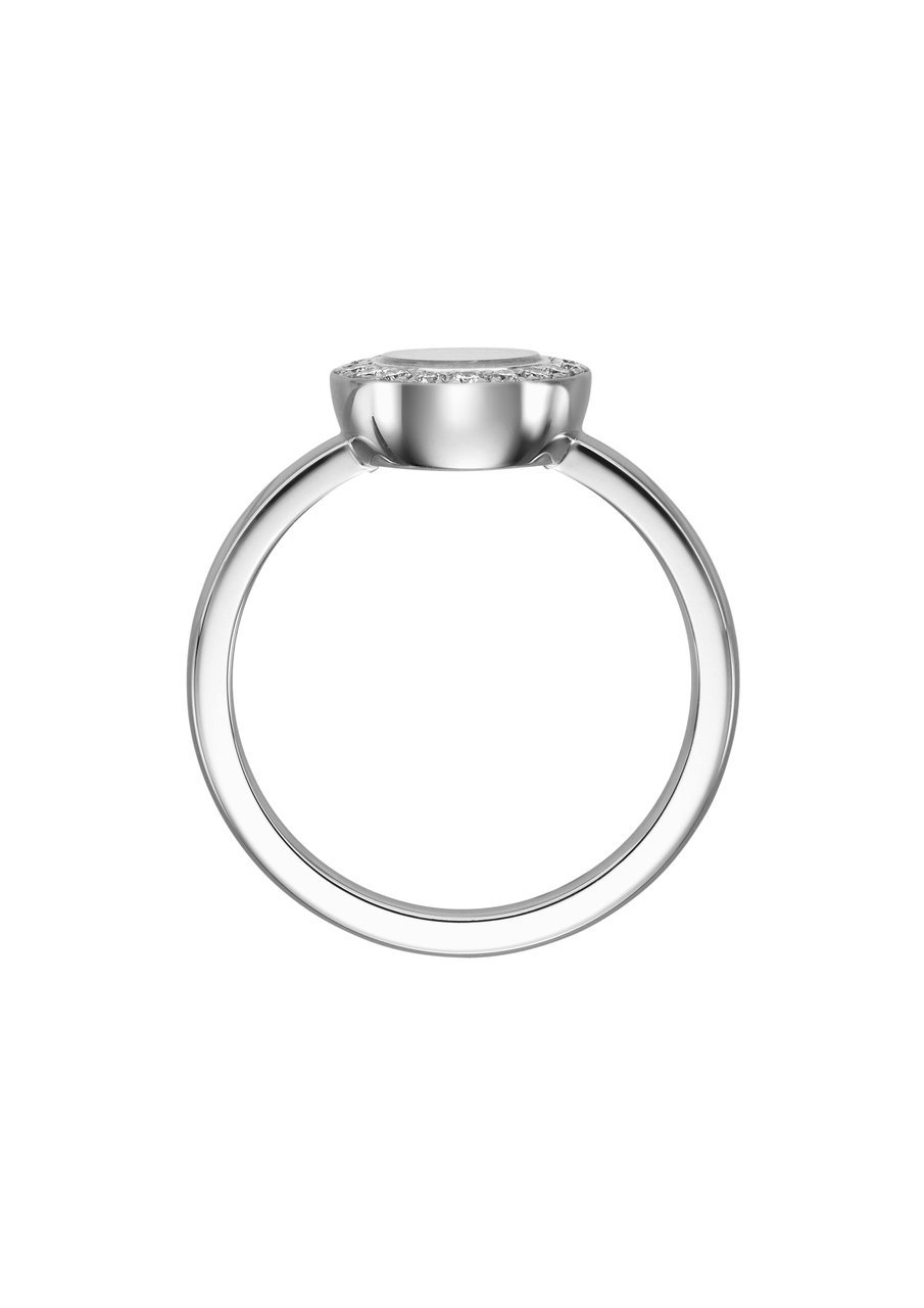 Happy Diamonds Icons Anillo, Oro Blanco Ético, Diamantes - Imagen 3