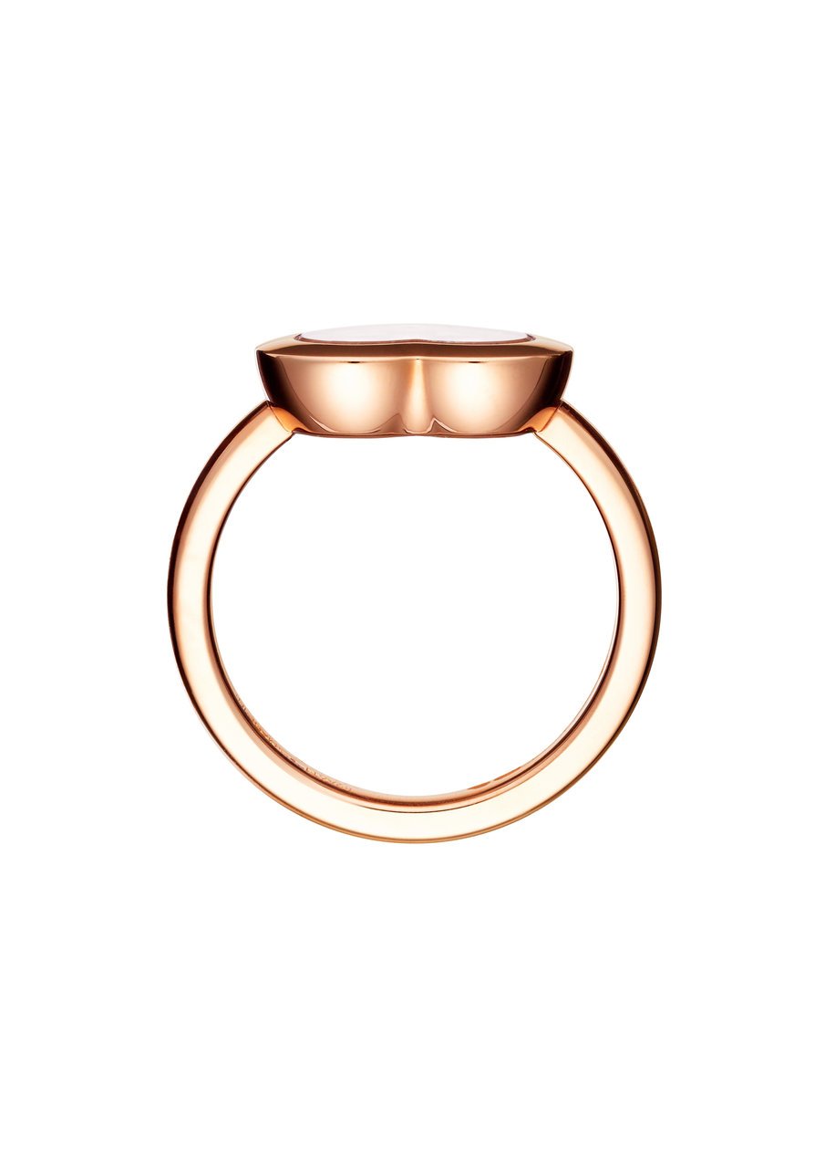 Happy Diamonds Icons Anillo, Oro Rosa Ético, Diamantes - Imagen 3