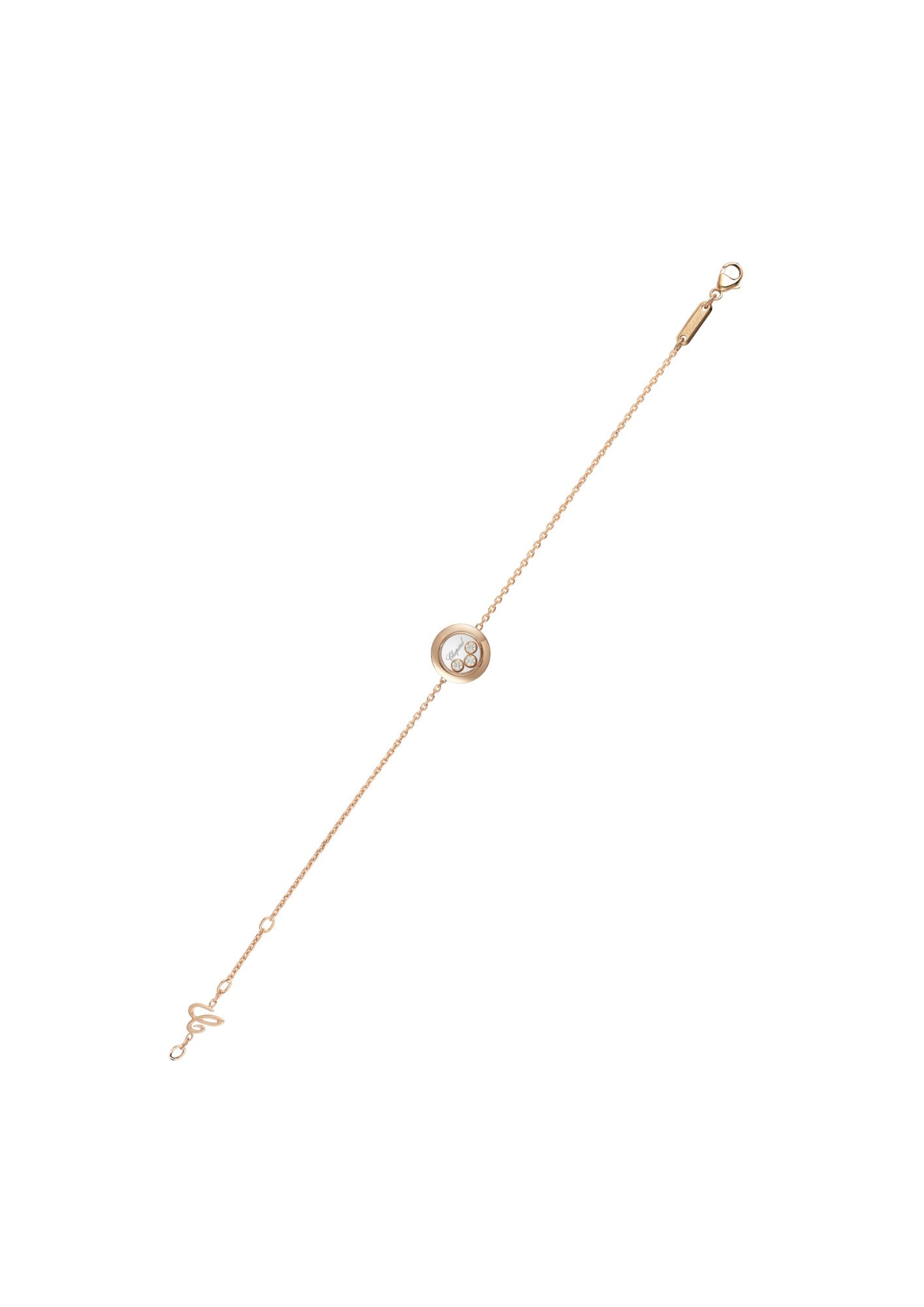 Happy Diamonds Icons Pulsera, Oro Rosa Ético, Diamantes - Imagen 2